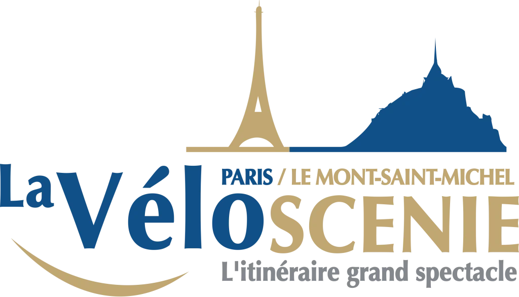 Logo La Véloscénie – itinéraire vélo de Paris au Mont-Saint-Michel