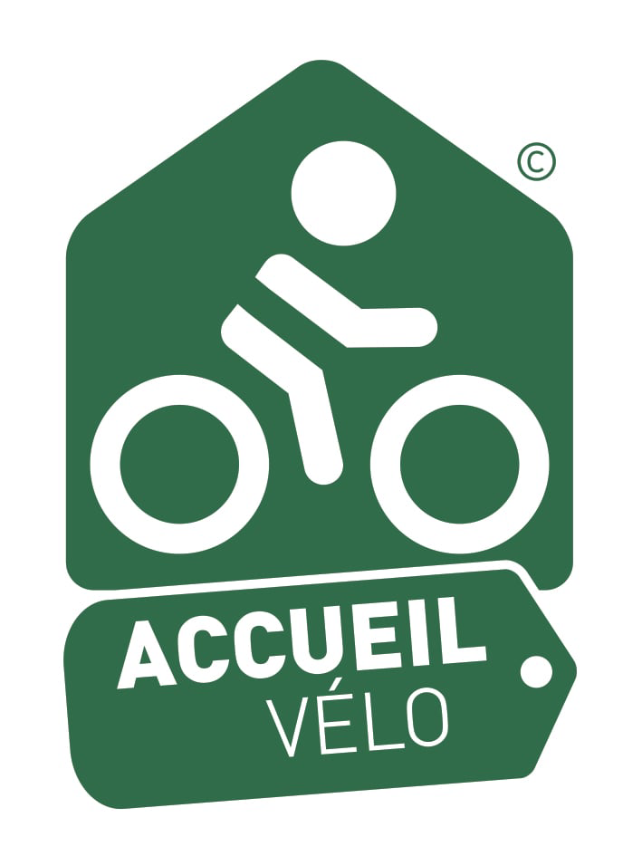 Offizielles Accueil Vélo Logo – Hôtel des Roys Versailles